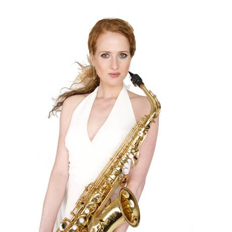 Saxophonistin Mel